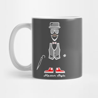 Hipster Guy Fashion Mug